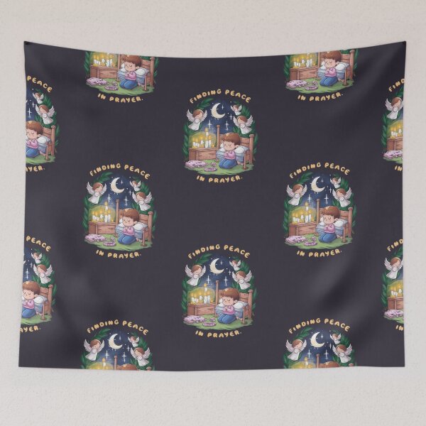 Item preview, Finding peace in prayer - Kawaii designed and sold by Rockin-Rainbow.