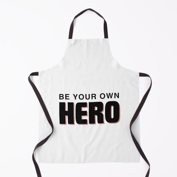 Item preview, Be your own HERO - black and orange designed and sold by Weknes.