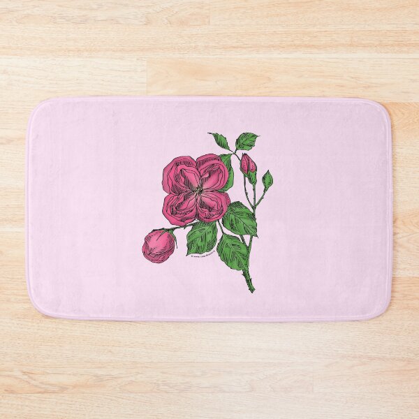 Item preview, Mid Pink Quartered Rose Bloom Double 16-25 Petals In 3+ Rows designed and sold by Rachael Taylor.