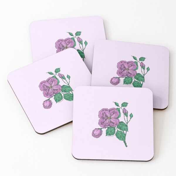Item preview, Purple Quartered Rose Bloom Double 16-25 Petals In 3+ Rows designed and sold by zenithcreative.