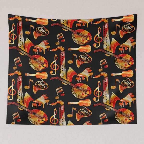 Item preview, Pepperoni Pizza Band Music Design designed and sold by kristalcurt.