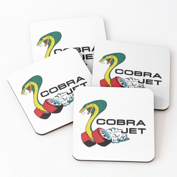Item preview, Cobra Jet - sixties blue oval musclecar and drag racing emblem. designed and sold by retropetrol.