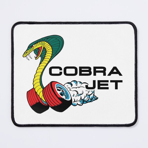 Item preview, Cobra Jet - sixties blue oval musclecar and drag racing emblem. designed and sold by retropetrol.