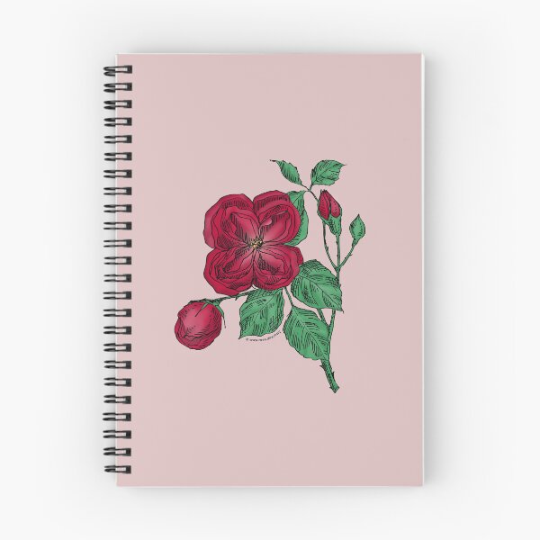 Item preview, Dark Red Quartered Rose Bloom Double 16-25 Petals In 3+ Rows designed and sold by Rachael Taylor.
