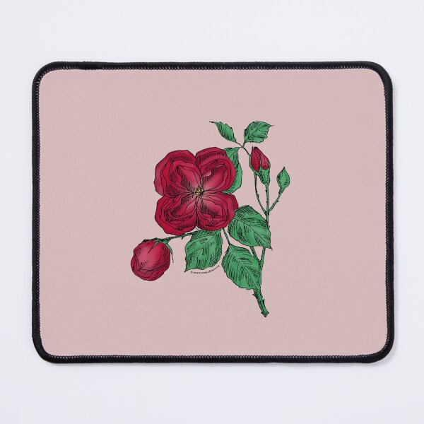 Item preview, Dark Red Quartered Rose Bloom Double 16-25 Petals In 3+ Rows designed and sold by Rachael Taylor.