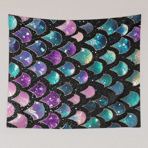 Item preview, Printed image of Mermaid Tail Scales v4 designed and sold by JaReVa.