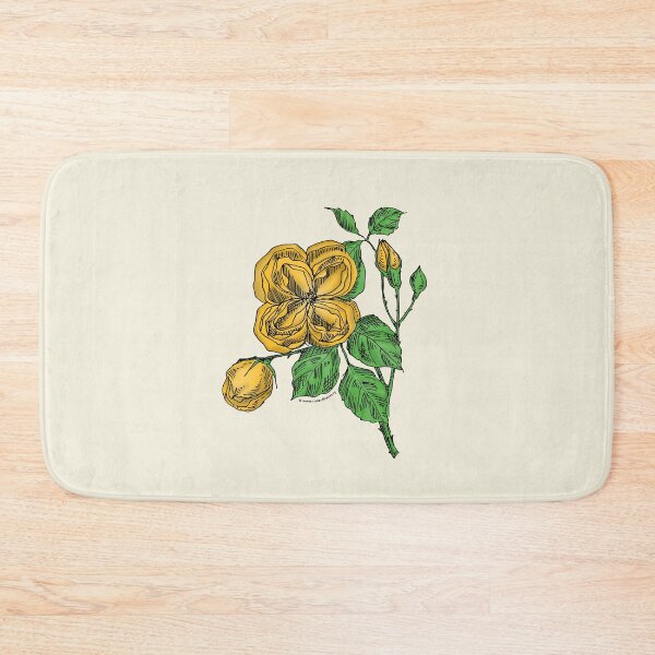 Item preview, Yellow Quartered Rose Bloom Double 16-25 Petals In 3+ Rows designed and sold by Rachael Taylor.