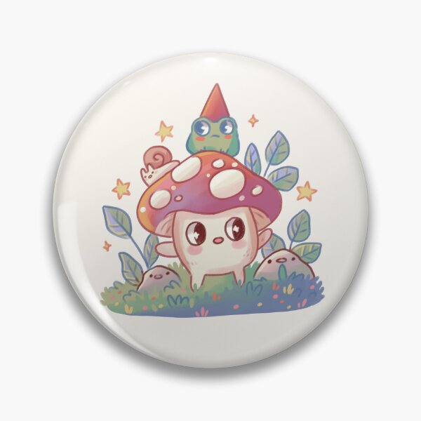 Item preview, Mushroom and frog and Snail friends  designed and sold by Artofmayara.
