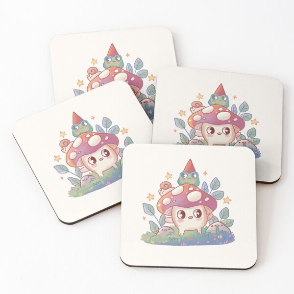 Item preview, Mushroom and frog and Snail friends  designed and sold by Artofmayara.