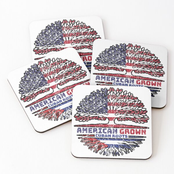 Item preview, Cuba Cuban US American USA United States Tree Roots Flag designed and sold by FlagX.