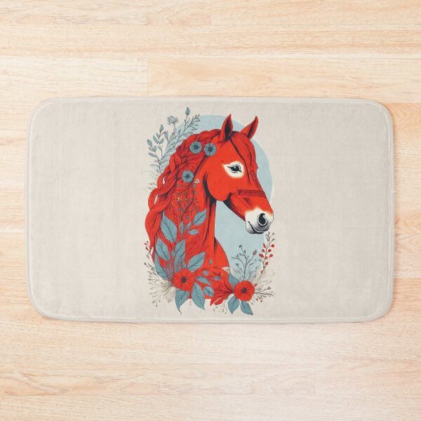 Item preview, Swedish Dala Horses Red, Funny Dala Horses designed and sold by Madebysomeny.