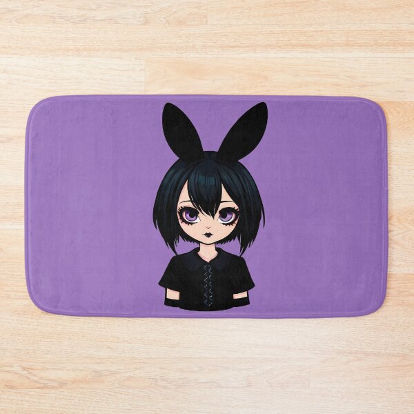 Item preview, Black Goth Bunny Girl designed and sold by MadnessEnvelope.