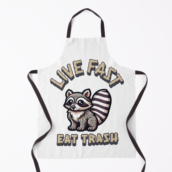 Item preview,  Live Fast Eat Trash designed and sold by VelosityPrints.