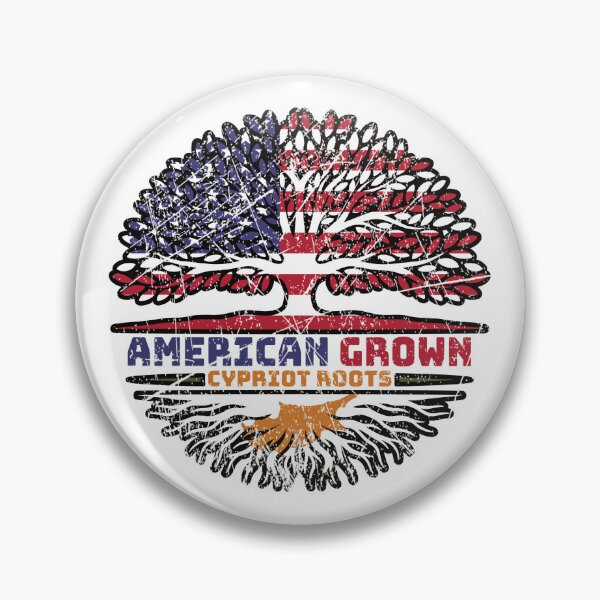 Item preview, Cyprus Cypriot Cypriote US American USA United States Tree Roots Flag designed and sold by FlagX.