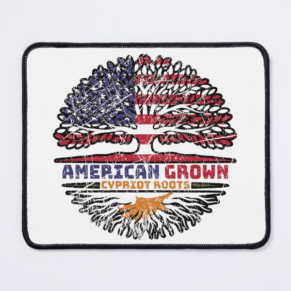 Item preview, Cyprus Cypriot Cypriote US American USA United States Tree Roots Flag designed and sold by FlagX.