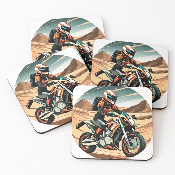 Item preview, Desert trail on a motorcycle designed and sold by BADESIGNZZ.