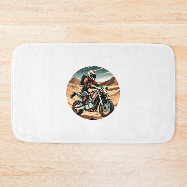 Item preview, Desert trail on a motorcycle designed and sold by BADESIGNZZ.