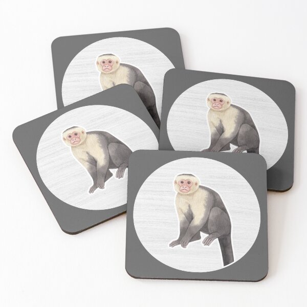 Item preview, Monkey Watercolor Drawing designed and sold by LivingColorful.