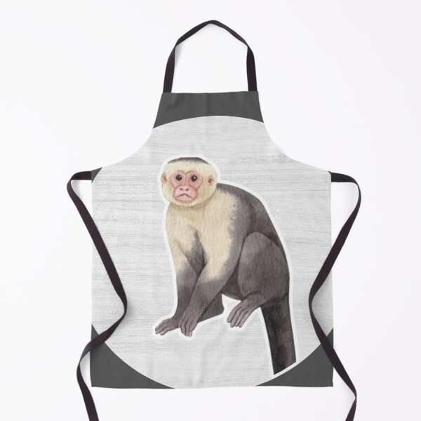 Item preview, Monkey Watercolor Drawing designed and sold by LivingColorful.