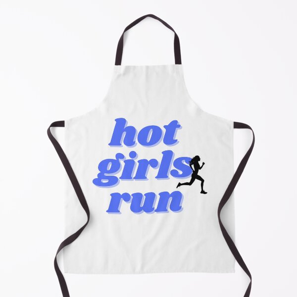 Item preview, Hot girls run, blue design designed and sold by ChiWellness Shop.