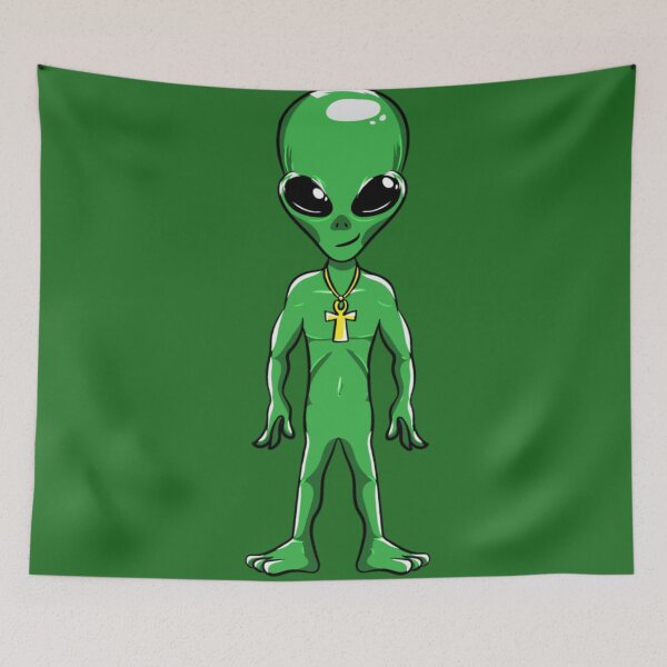 Item preview, Gangsta Alien designed and sold by 123ks.
