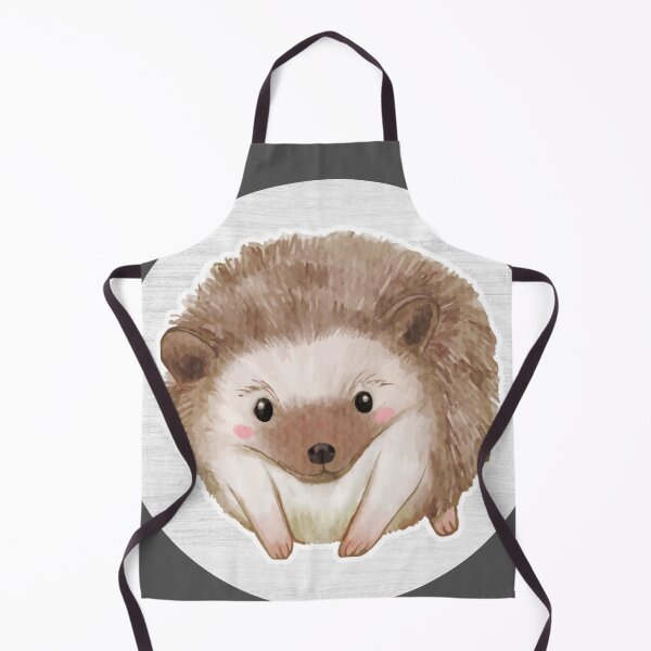 Item preview, Hedgehog Watercolor Drawing designed and sold by LivingColorful.