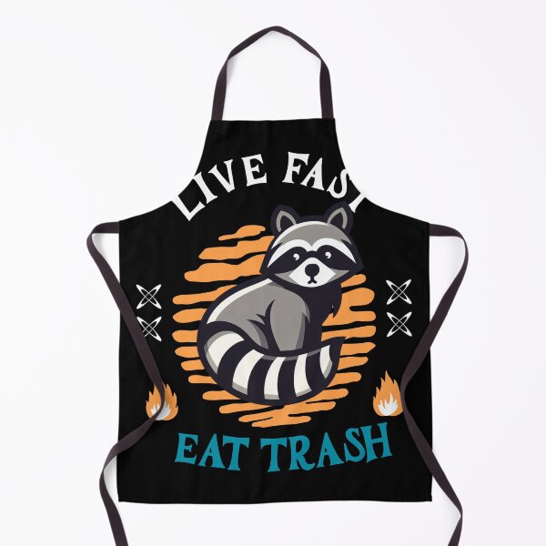Item preview, Live Fast Eat Trash designed and sold by VelosityPrints.
