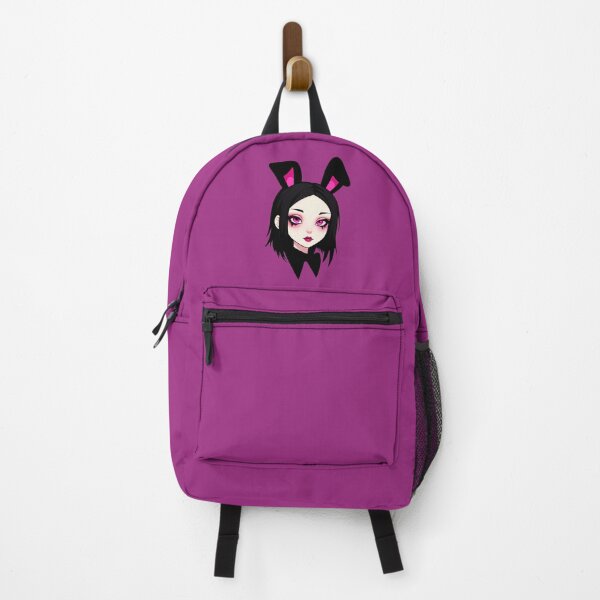 Item preview, Vibrant Pink and Black Goth Bunny Girl designed and sold by MadnessEnvelope.