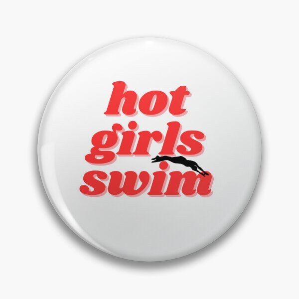 Artikelvorschau, Heiße Mädchen schwimmen, rotes Design entworfen und verkauft von ChiWellness Shop.