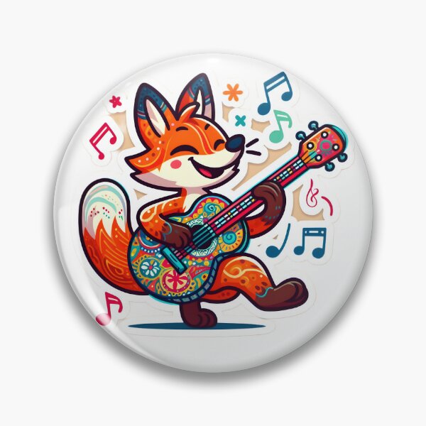 Item preview, Foxy Strummer: A Musical Tale designed and sold by AI-Only Creations.