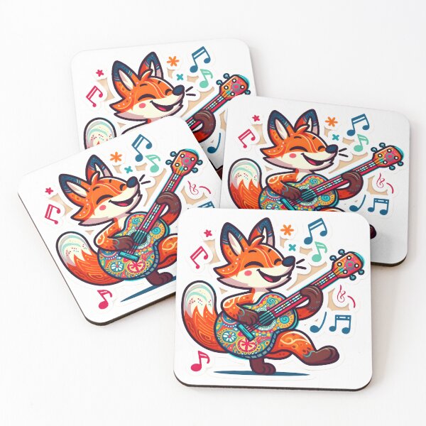 Item preview, Foxy Strummer: A Musical Tale designed and sold by AI-Only Creations.