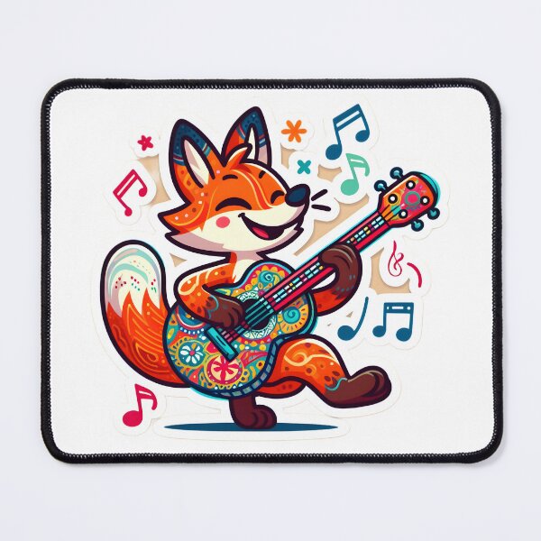 Item preview, Foxy Strummer: A Musical Tale designed and sold by AI-Only Creations.