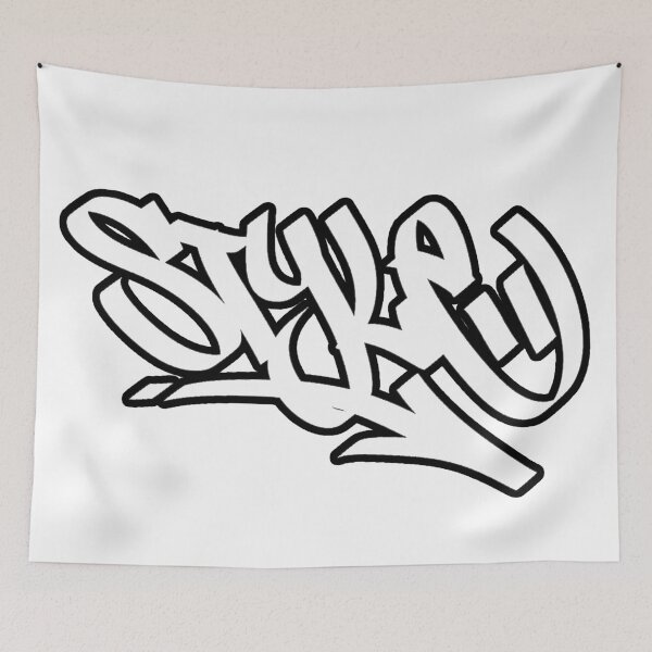 Item preview, Tag Graffiti Style Outline designed and sold by Disparo.
