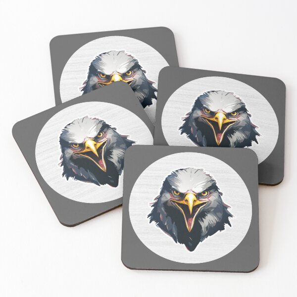 Item preview, Eagles Head Watercolor Drawing designed and sold by LivingColorful.