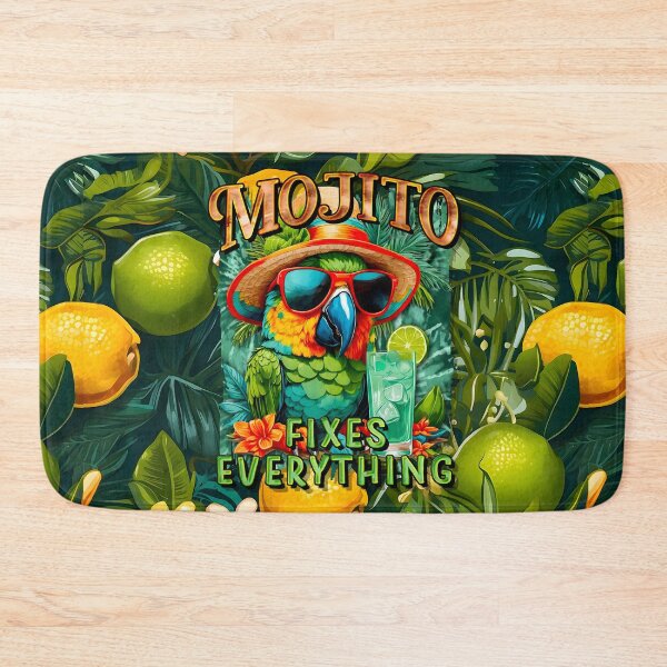 Item preview, Mojito Fixes Everything Tropical Parrot Cocktail designed and sold by MindWave THC.