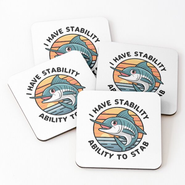 Item preview, I have stability ability to stab - kawaii Marlin designed and sold by MaateoDesign.