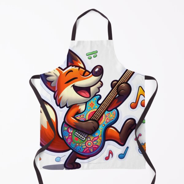 Item preview, Fox's Guitar Tune designed and sold by AI-Only Creations.
