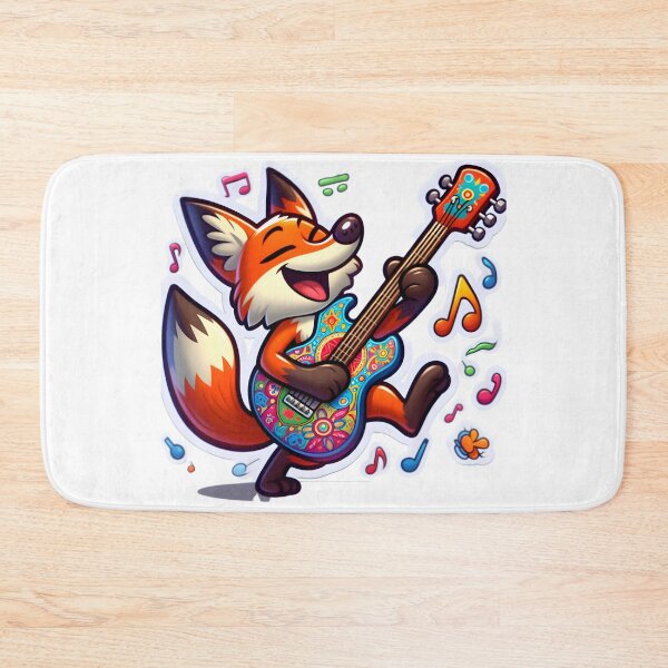 Item preview, Fox's Guitar Tune designed and sold by AI-Only Creations.