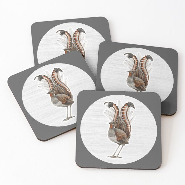 Item preview, Lyrebird Watercolor Drawing designed and sold by LivingColorful.