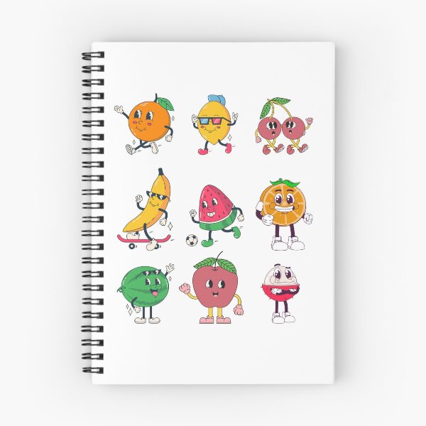 Item preview, Groovy Fruits: Adorable Emotion Sticker Pack designed and sold by The Feel Good Merch.