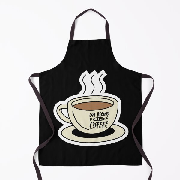 Item preview, Life begins after coffee designed and sold by Imagin8Graphic.