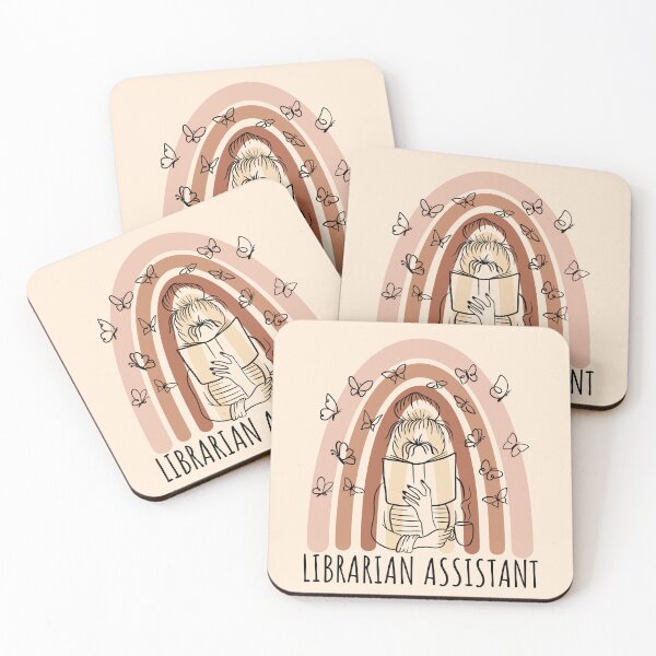 Item preview, Librarian Assistant Boho Rainbow designed and sold by SunfullyYours.