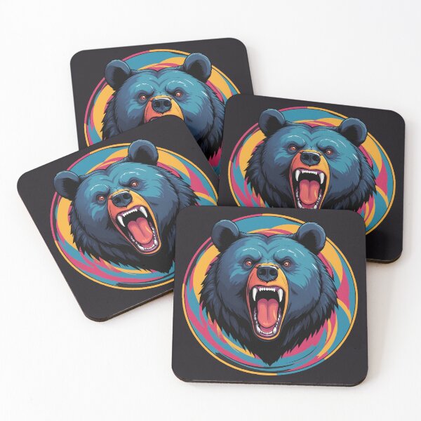 Item preview, Fierce Black Bear designed and sold by WildlifeInc.
