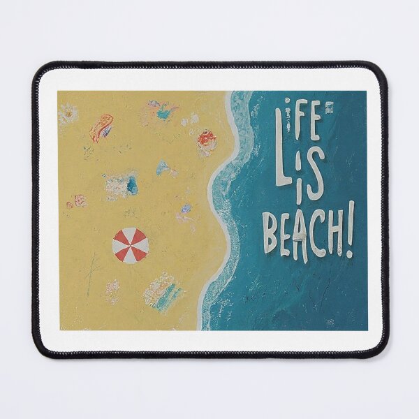 Item preview, Life is Beach designed and sold by Gulyabani.