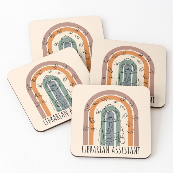 Item preview, Librarian Assistant Boho Rainbow designed and sold by SunfullyYours.