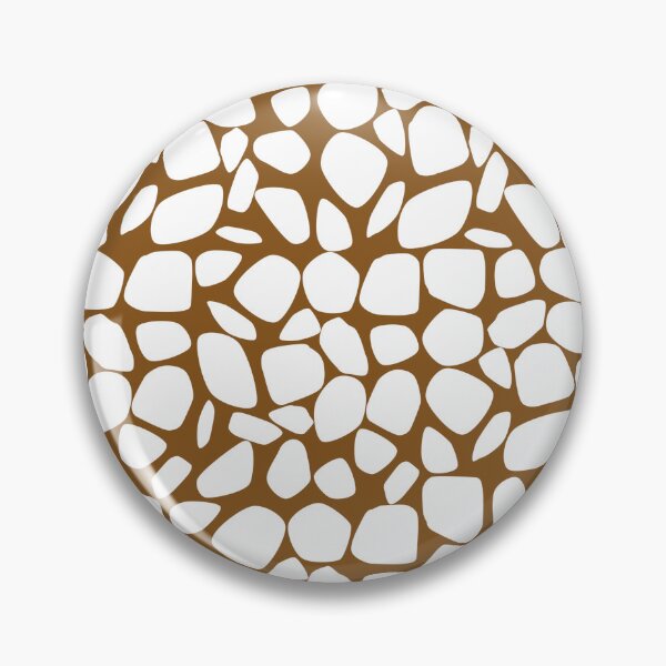 Item preview,  Born to Spot: The White Giraffe Spots on Brown designed and sold by IraNiva.