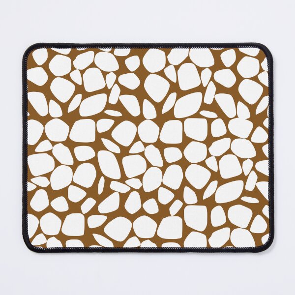 Item preview, Born to Spot: The White Giraffe Spots on Brown designed and sold by IraNiva.