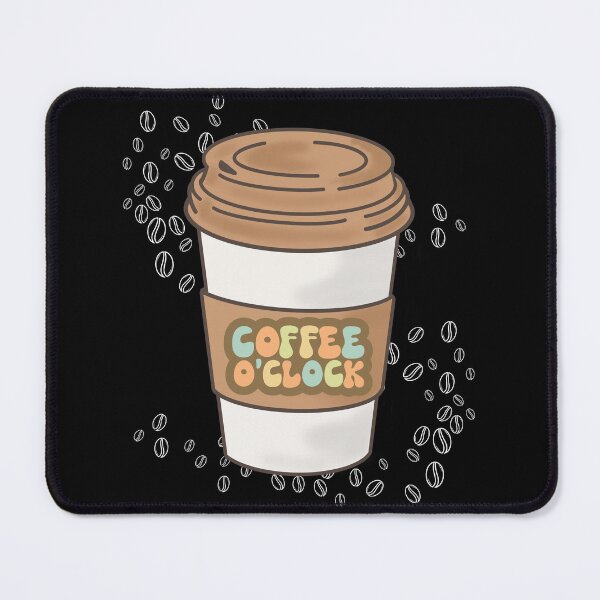 Item preview, coffee o'clock designed and sold by Imagin8Graphic.