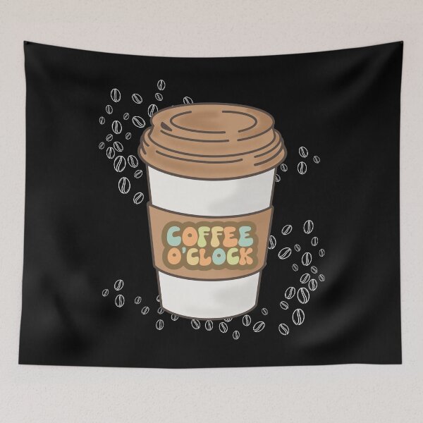 Item preview, coffee o'clock designed and sold by Imagin8Graphic.