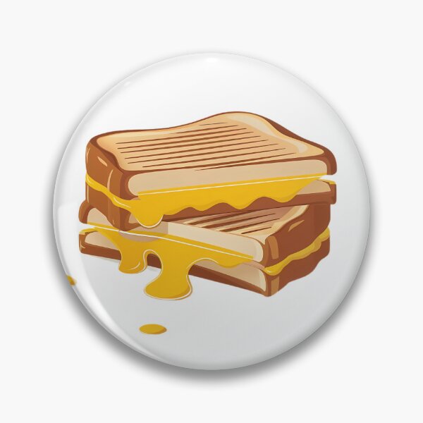 Item preview, melted cheese sandwich designed and sold by brokenpones.